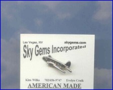 C-46 Commando Lapel Pin Aircraft Airplane 99's Aviator Made in the USA