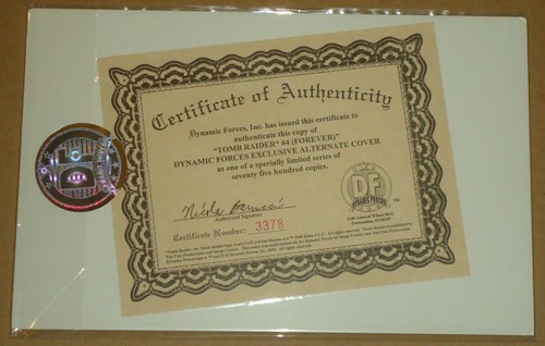 Tomb Raider 4 Dynamic Forces Alt Cover Limited 3378 of 7500 Cert-Sealed - Picture 2 of 2
