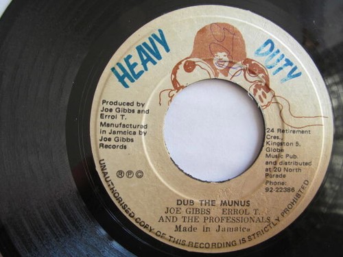 Lord Smell - Nana Munus / Dubthe Munus 7'' 1978 -- Joe Gibbs music