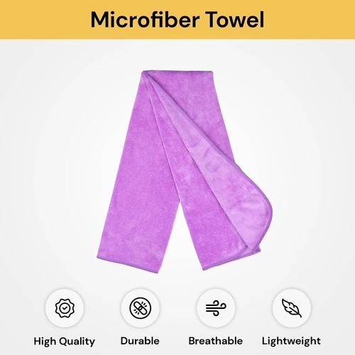 Large Microfiber Gym Towel Bath Beach Camping Swimming Drying Washcloth Shower - Picture 11 of 12