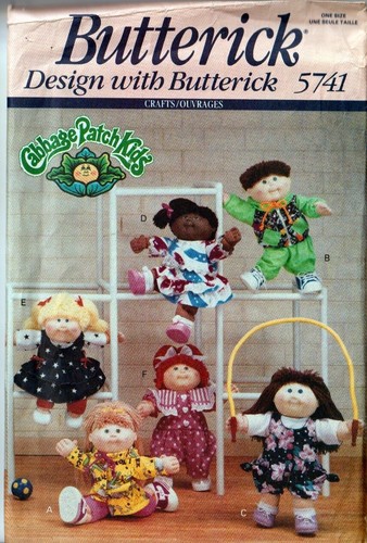 Butterick Sewing Pattern Doll Clothes For Cabbage Patch Dolls Vintage OOP U PICK - Picture 28 of 43