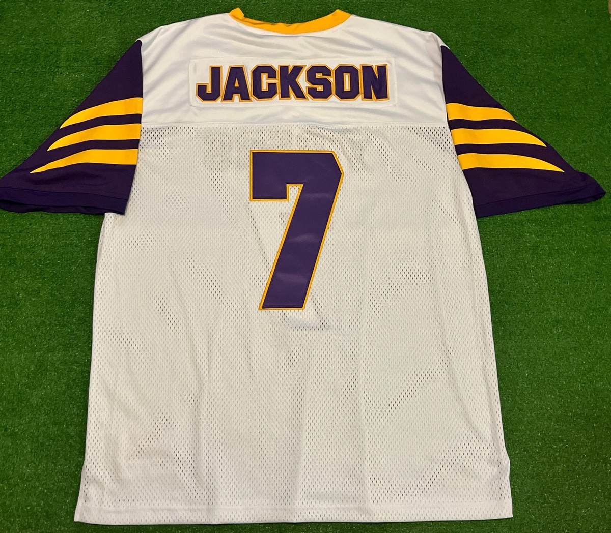 Lamar Jackson Boynton Beach High School Headgear Classics Jersey