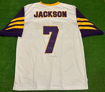 Lamar Jackson Boynton Beach High School Headgear Classics Jersey
