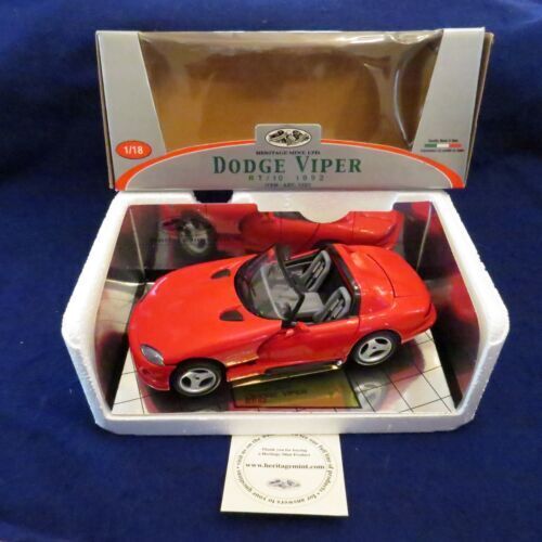 Bburago 1:24 Dodge Viper SRT 10 ACR Grey with Stripe 18-22114 Diecast Model  Car