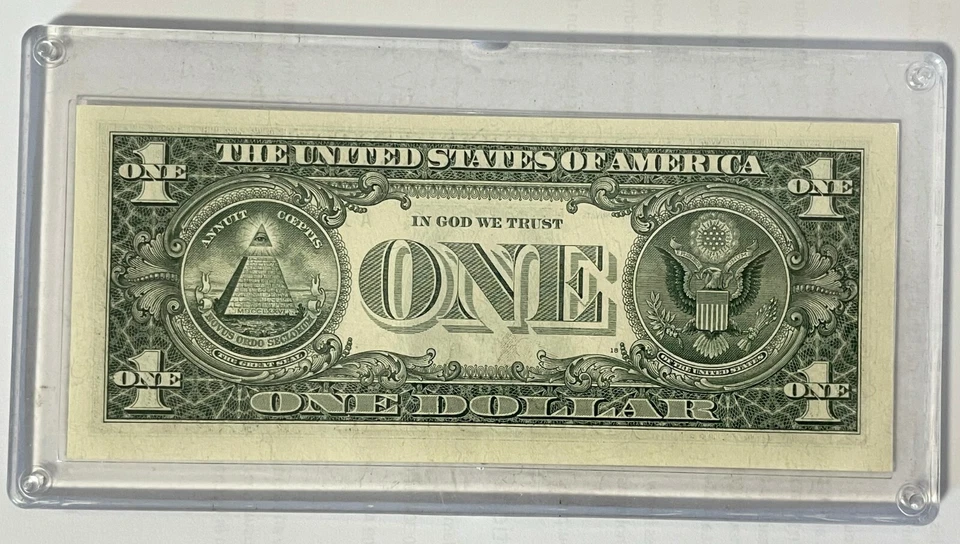 2003 GEM BU. $1 Dollar Super Outstanding Radar Bill. # ( A 10999901 B ) GEM BU. - Image 2 of 4