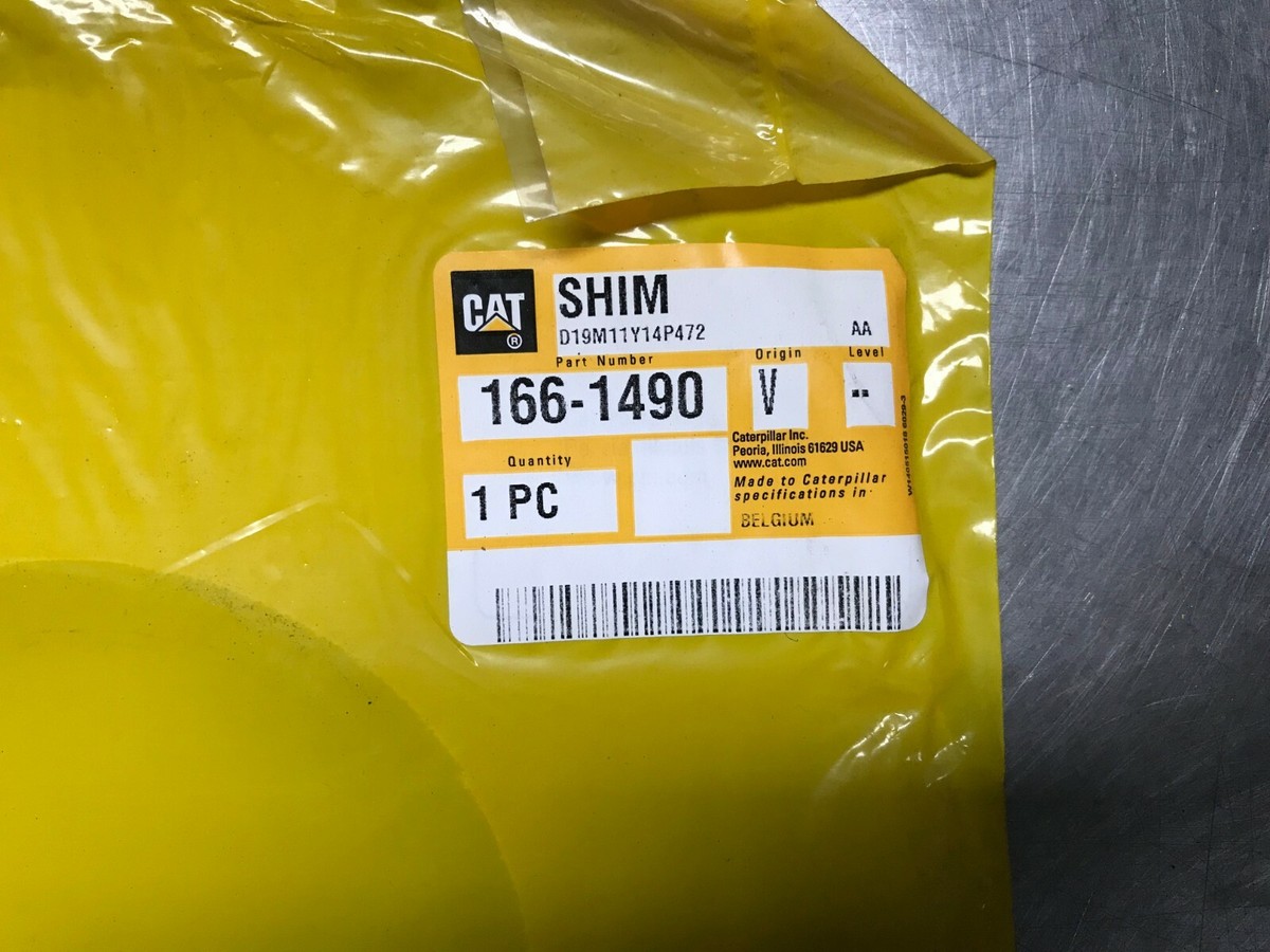 CAT★ 1661490 GENUINE OWM CAT SHIM 2-MM THK CATERPILLAR 166-1490
