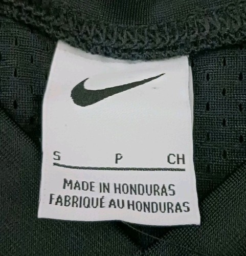 BRAND NEW Boy's Nike Black Signature V-Neck FOOTBALL Jersey Sz. Small - Picture 2 of 8