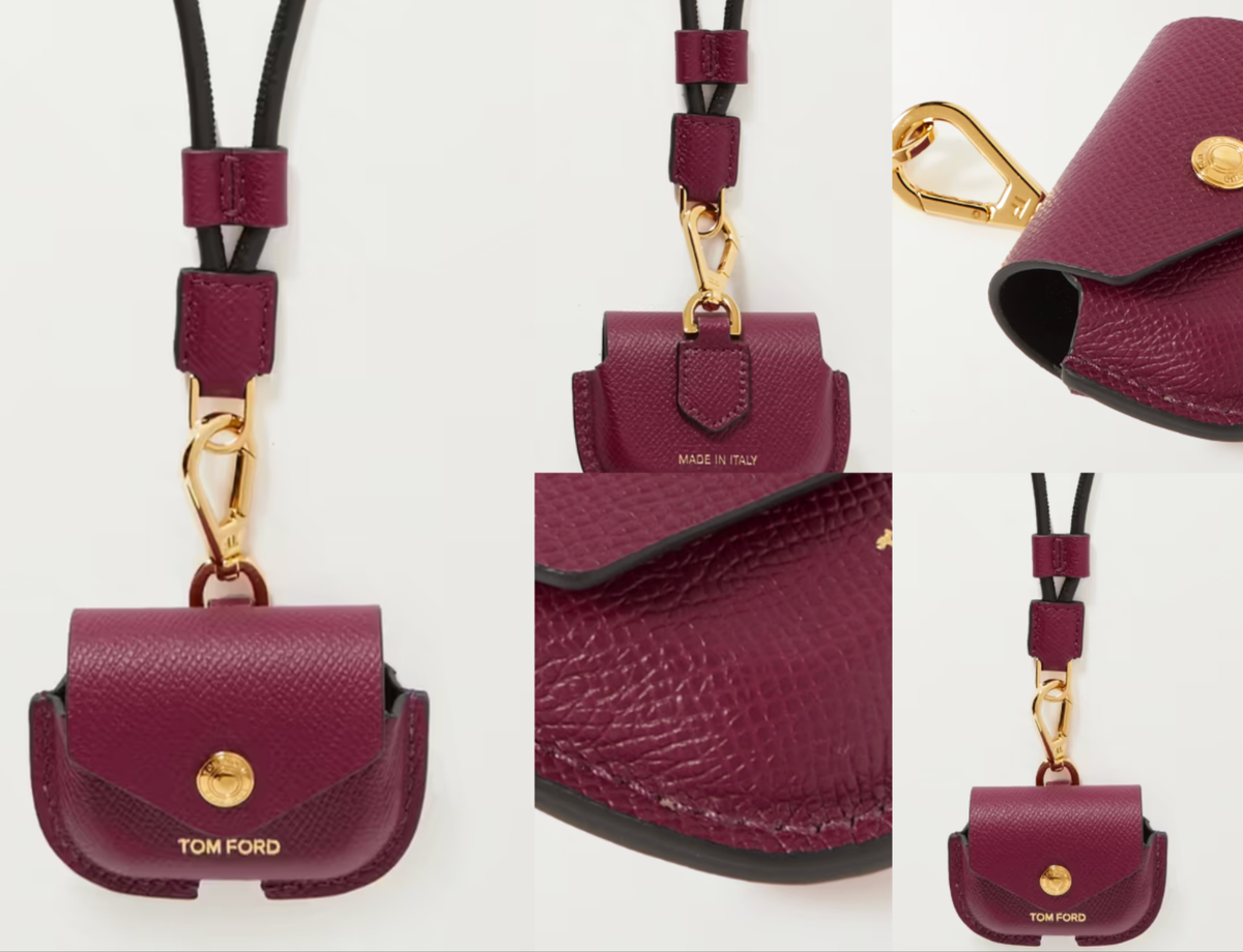 TOM FORDネックストラップ AirPods Pro ケース カラー　カーキ TOM FORD トムフォード AirPods Pro ケース - メルカリ