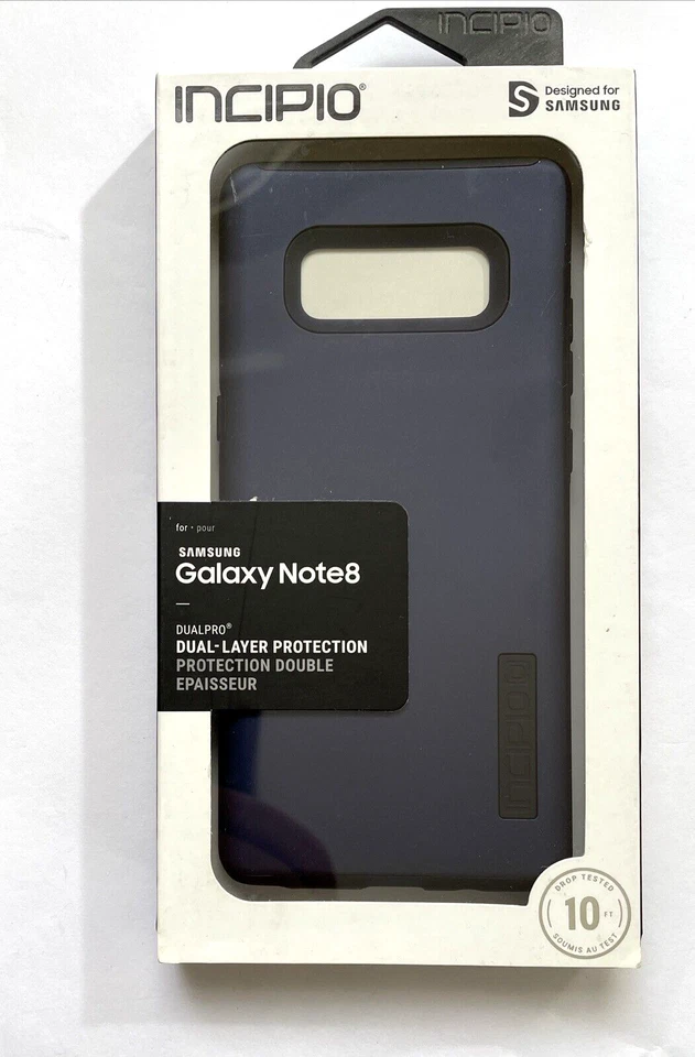 Incipio Case for Samsung Galaxy Note 8 - Dual Pro Midnight Blue - Image 3 of 4