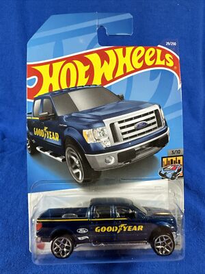 2022 Hot Wheels #29/250  HW METRO 3/10  2009 FORD F-150 BLUE GOODYEAR