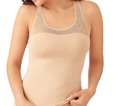 WACOAL 815378 ~ SAND ~ KEEP YOUR COOL RACERBACK TANK ~ SIZE MEDIUM