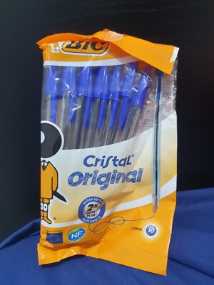 BIC Cristal Original Kugelschreiber Mittlere Spitze 1,0 mm - Blau 