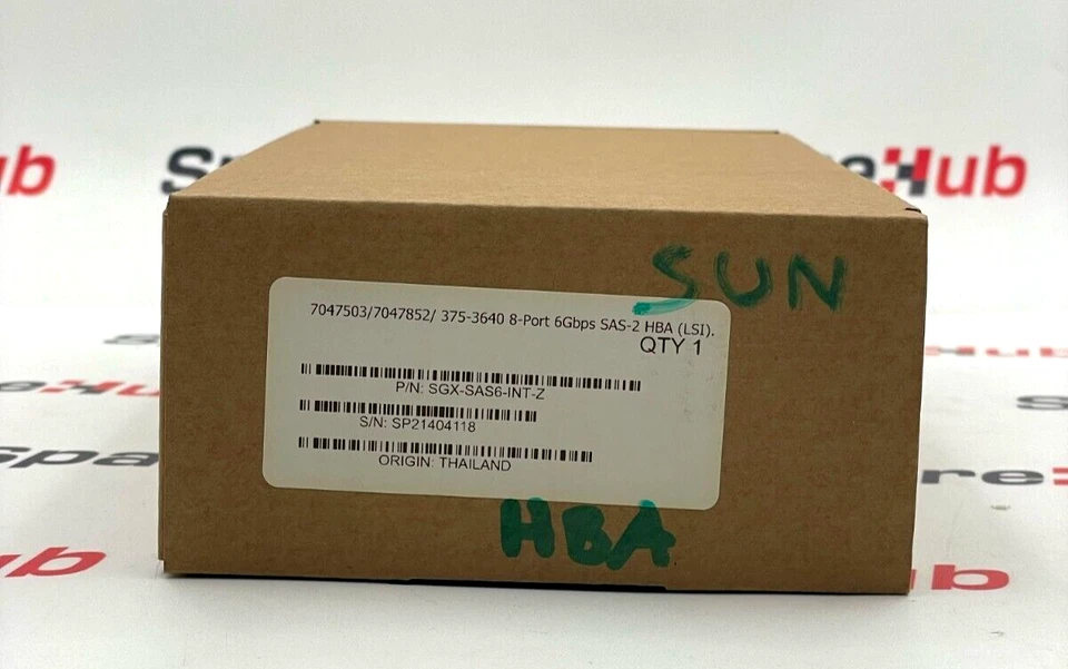 ORACLE SGX-SAS6-INT-Z 7047503 / 7047852 8-PORT 6GBPS SAS-2 HBA ADAPTER - Image 3 of 4
