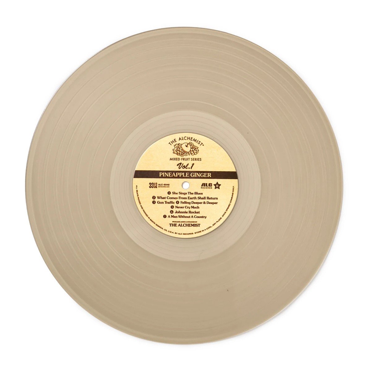 洋楽 [LP]Alchemist / Mixed Fruit Vol.1 tan THE ALCHEMIST Mixed Fruit Vol. 1 Pineapple Ginger Tan Vinyl