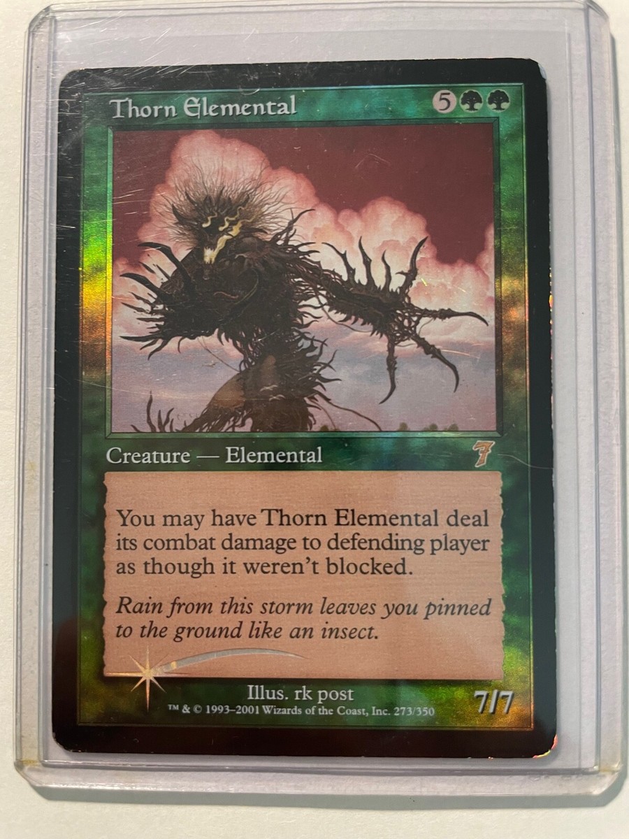 1x MTG Thorn Elemental FOIL 7th Edition | eBay 1x MTG Thorn Elemental FOIL 7th Edition | eBay