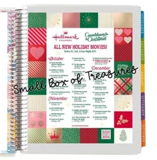 Hallmark Countdown Xmas Movie List 2024 Dashboard 4 use w Erin Condren Planner-