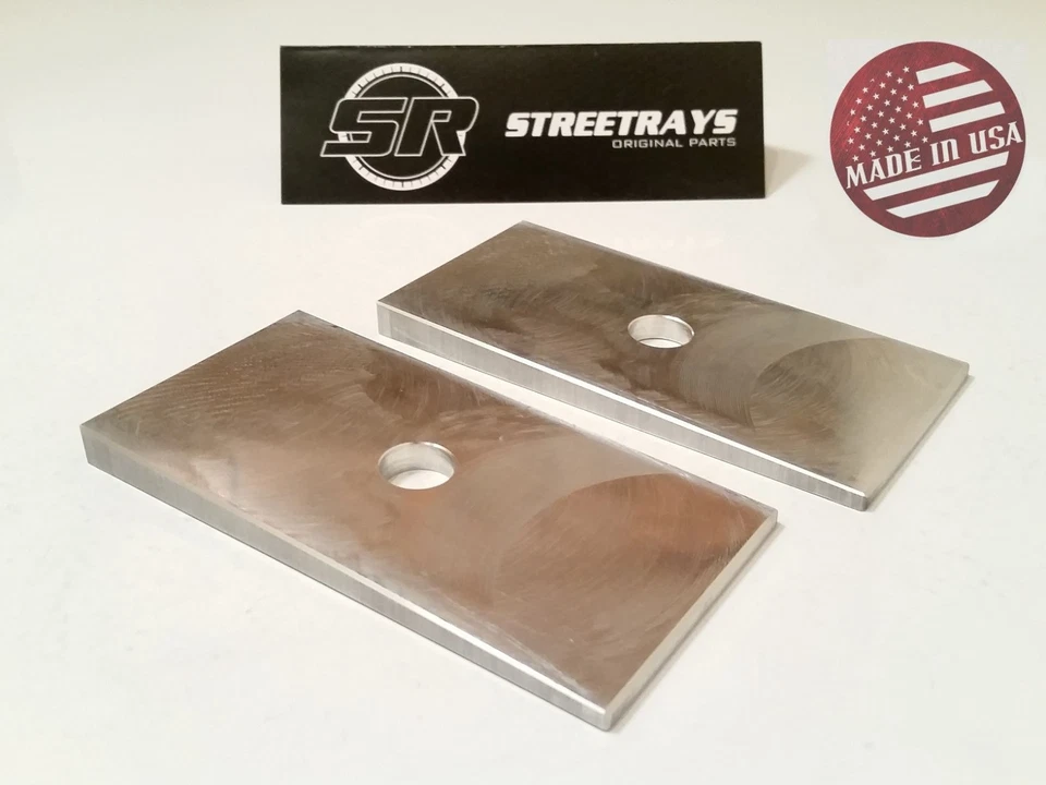 Cuñas de eje de suspensión de piñón SR hoja cuña Chevy GMC C1500 K1500 Suburban y RAM Foto 2 de 3