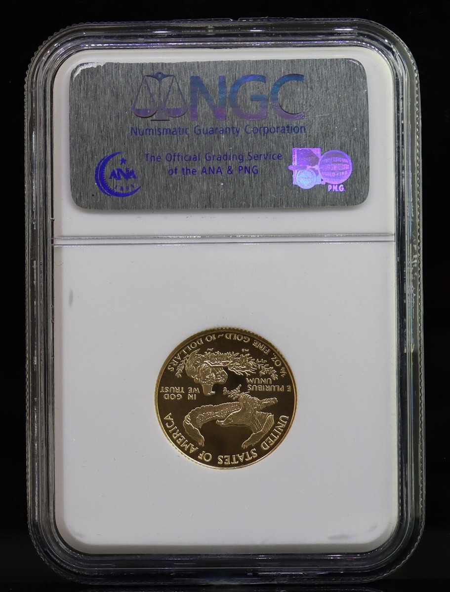 1999-W $10 1/4oz Eagle Gold Coin With W NGC MS68 | eBay