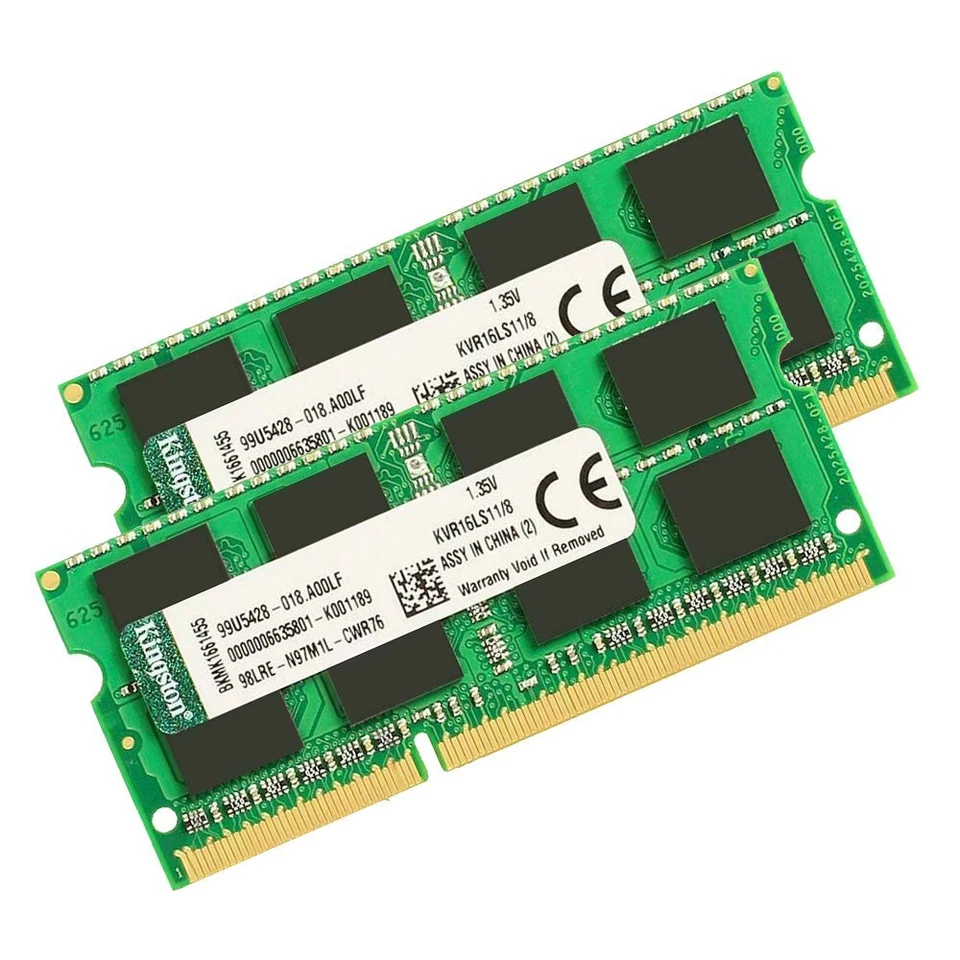 32GB 16GB 8GB KVR16L11/8 DDR3L 1600MHz PC3L-12800S SODIMM Laptop Memory Kingston - Image 3 of 4