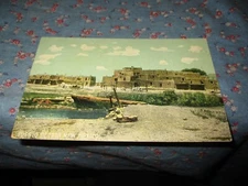 Old Postcard  Postmark Unreadable Pueblo De Taos New Mexico