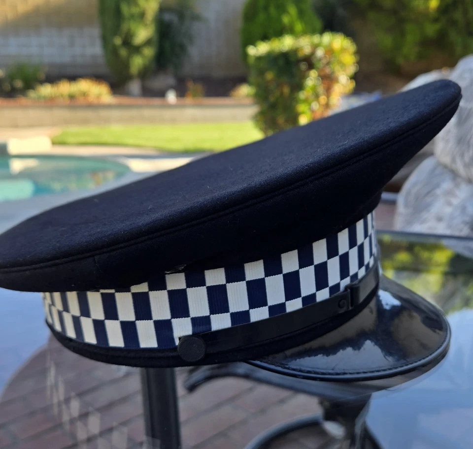 Gorra de reserva de policía especial de Birmingham City Police de colección con insignia Foto 2 de 4