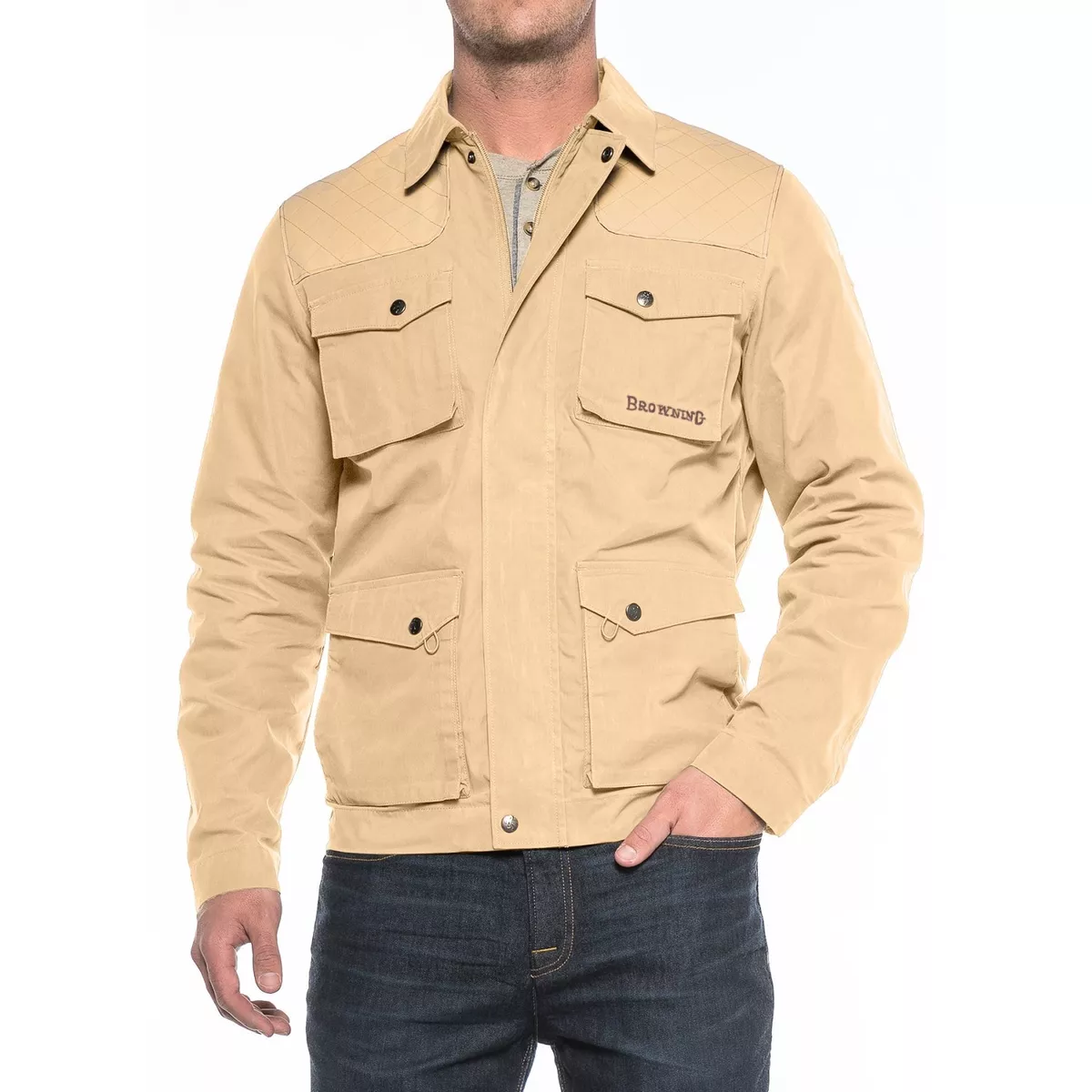 New Men s Browning Veracity Hunting Field Jacket 3041176804 MSRP 140