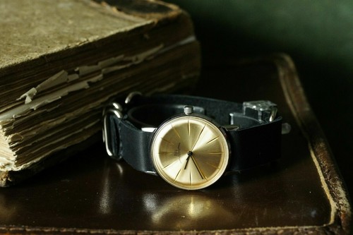 Wristwatch LUCH Ultra SLIM Mechanical leather strap Luxury (POLJOT De Luxe) - Picture 5 of 12