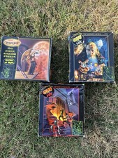 SEALED NEW Lot of 3 Dragon Lord Glow In The Dark 500-550 Piece Puzzles