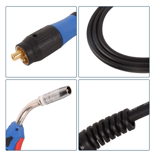 4M protective gas welding burner MIG welding gun MB-25AK welding torch EU connector - Picture 2 of 10