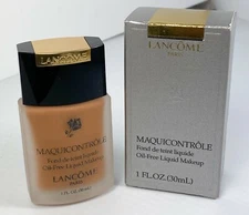 LANCOME MAQUICONTROLE Oil-Free Liquid Makeup - Amande Bronzee 4-  *RARE DISC.
