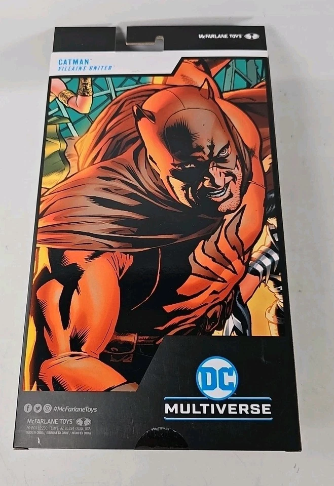 Mcfarlane Toys DC Multiverse CATMAN Villians United ETIQUETA DORADA Foto 3 de 4