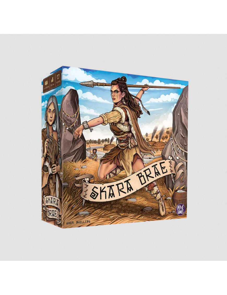 Jeu de société Skara Braz FR Pixie Games PIX1876 pour 1 à 4 joueurs
