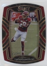 2020 Panini Select Club Level Maroon Prizm Die-Cut Thomas Davis Sr #221 0a6
