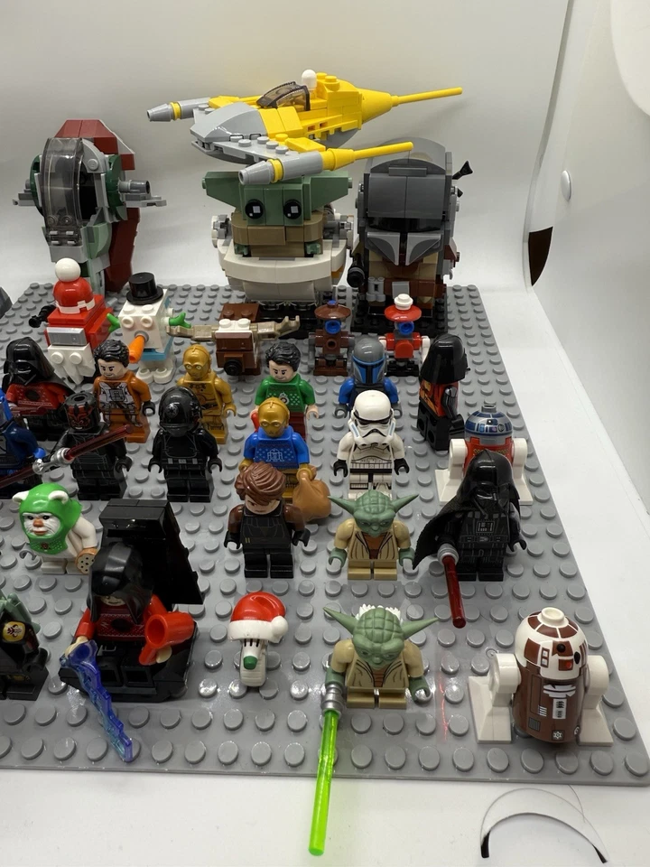 Лот из 32 минифигурок LEGO Star Wars - Оби-Ван, Боба, Вейдер, Энакин + больше! - Изображение 2 из 4