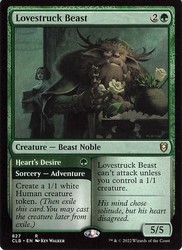 Lovestruck Beast // Heart's Desire 827/1080 Commander Legends: Battle for Baldur's Gate