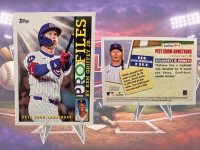 2026 Topps Series 1 ProFiles TP-13 Pete Crow-Armstrong Chichago Cubs NM