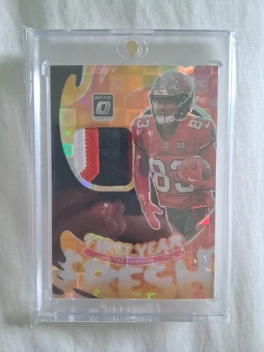 2025 Donruss Optic Tez Johnson Black Pandora (RAW)