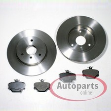 Bremsscheiben Ø 280 mm + Bremsbeläge vorne für Smart ForTwo [451]