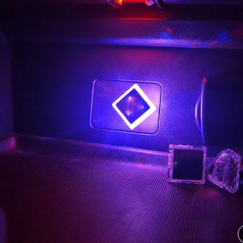 Mini Lamp Bulb USB LED Car Interior Neon Atmosphere Ambient Light Accessories♓ - Picture 9 of 15
