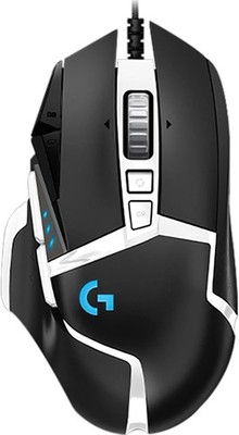 Logitech G502 SE Hero Wired Mouse Black/White NEW Gaming Mouse with Cable & Feet