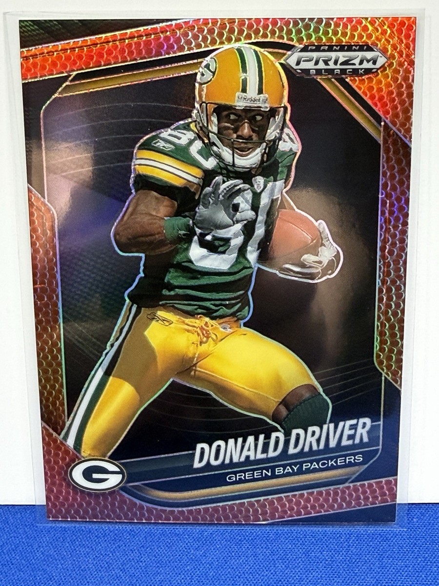 2025 Prizm Black Donald Driver #61 Pigskin Prizm /225 Green Bay