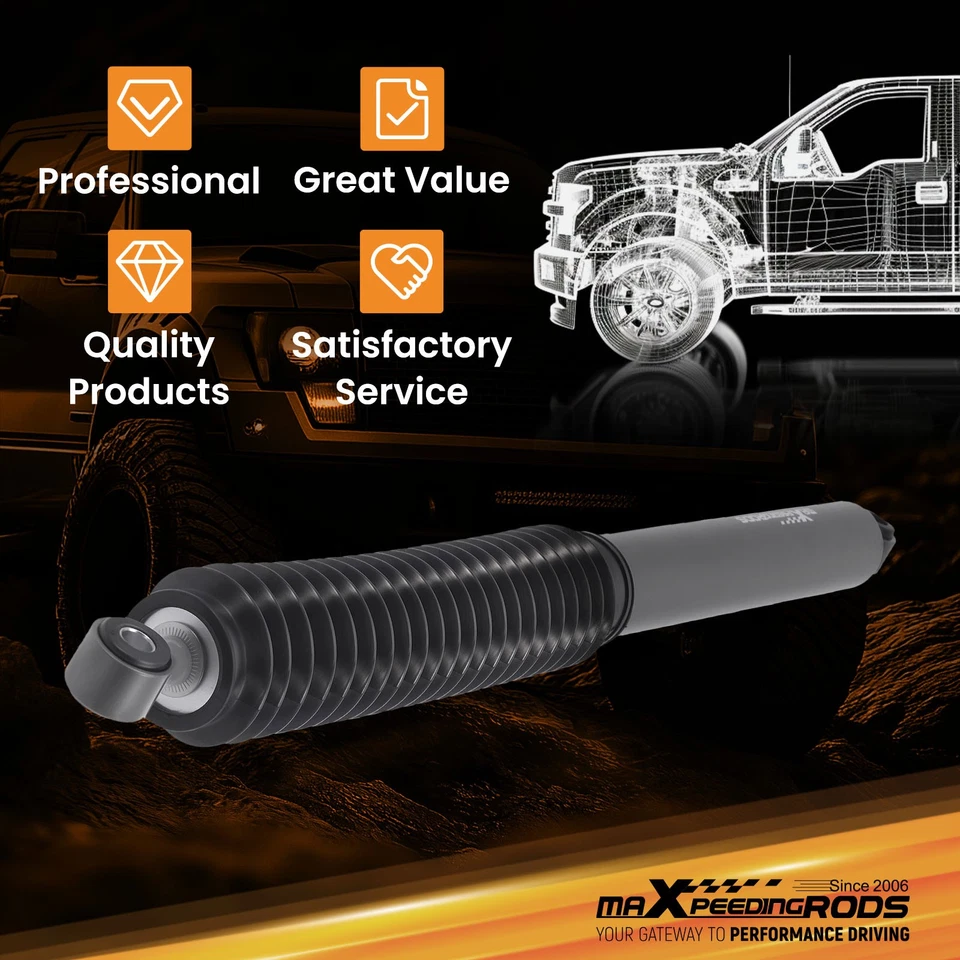 Estabilizador de dirección delantera para Ford F250 F350 F450 Super Duty 2011-24 HC3Z3E651B Foto 3 de 4