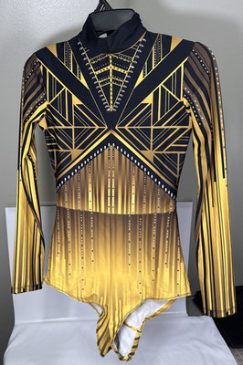 Alexandra Just For Kix Leotard Adult M with Added Rhinestones USA