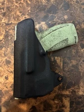 Tuckable Kydex holster, Smith & Wesson Bodyguard 2.0/Armalaser TR36, IWB, Right