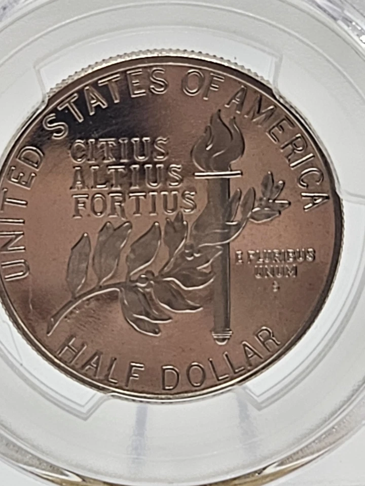 1992-S Olympic Gymnastics Commemorative Half Dollar PR69 DCAM PCGS - Image 4 of 4