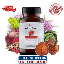UpWellness Ultra Liver Supplement for Liver Health & Gallbladder Support