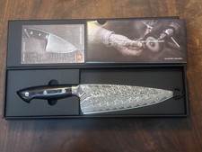 Coltello da chef Zwilling Bob Kramer Euro inox 8 pollici MC63 damascato prodotto in Giappone