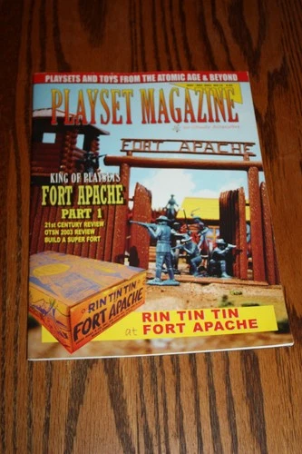 Playset Magazine #12 - Nov/Dec 2003 - Marx Ft. Apache Part 1, Rin Tin Tin