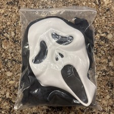 Scream Costume Suit Scary Ghost Face Mask For Halloween Adult