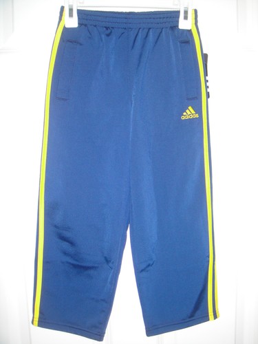 ADIDAS NWT 2PC Hoodie Top Pant Logo Sweat Shirt Blue Yellow Red 4 4T 5 6 7 7X - Picture 12 of 12